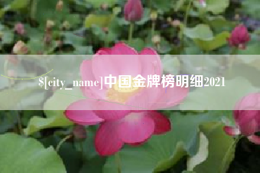 云南中国金牌榜明细2021