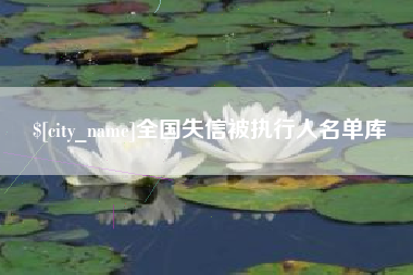 云南全国失信被执行人名单库