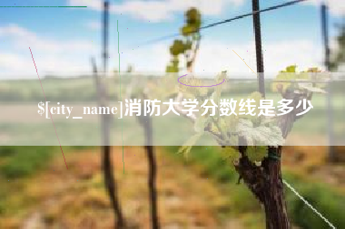 云南消防大学分数线是多少