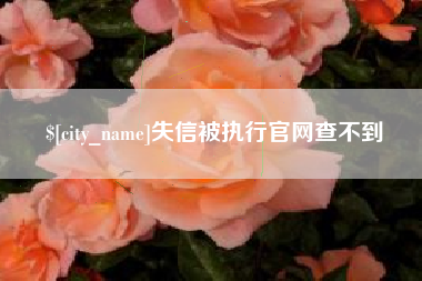 云南失信被执行官网查不到