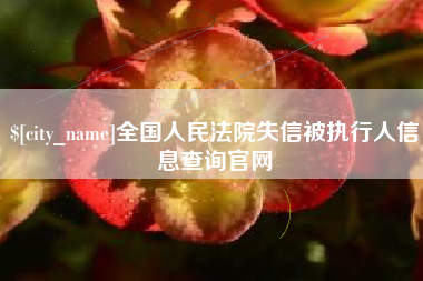 云南全国人民法院失信被执行人信息查询官网