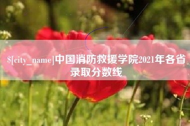 云南中国消防救援学院2021年各省录取分数线