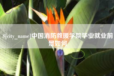 云南中国消防救援学院毕业就业前景如何