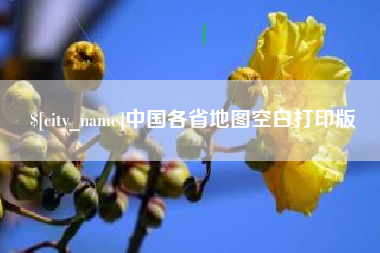 云南中国各省地图空白打印版