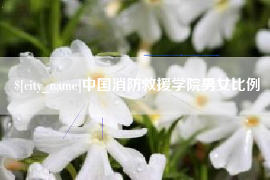 云南中国消防救援学院男女比例