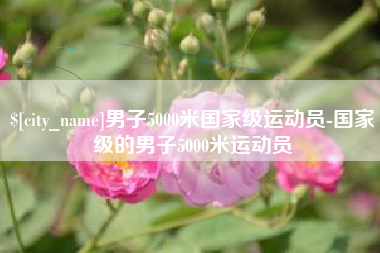 云南男子5000米国家级运动员-国家级的男子5000米运动员