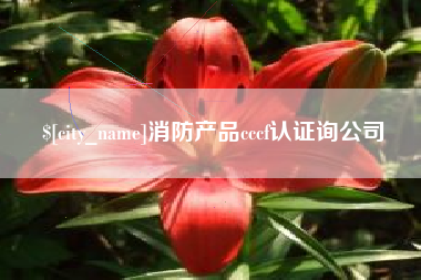 云南消防产品cccf认证询公司