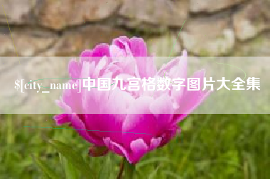 云南中国九宫格数字图片大全集