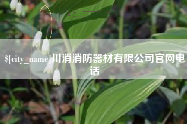 云南川消消防器材有限公司官网电话