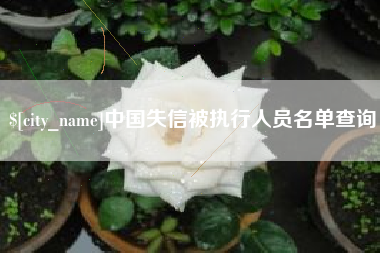 云南中国失信被执行人员名单查询