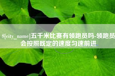 云南五千米比赛有领跑员吗-领跑员会按照既定的速度匀速前进