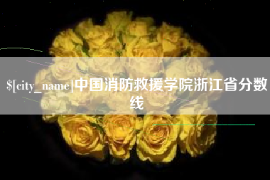 云南中国消防救援学院浙江省分数线