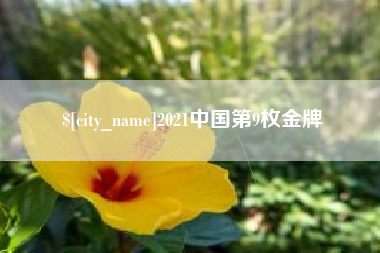 云南2021中国第9枚金牌