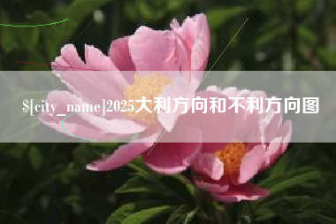 云南2025大利方向和不利方向图