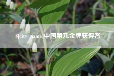 云南中国第九金牌获得者