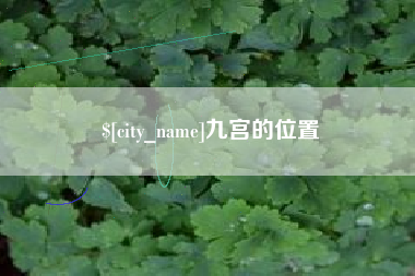 云南九宫的位置
