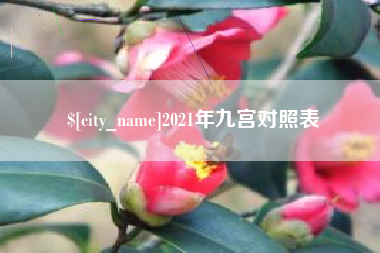 云南2021年九宫对照表