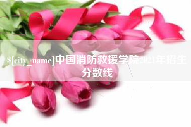 云南中国消防救援学院2021年招生分数线