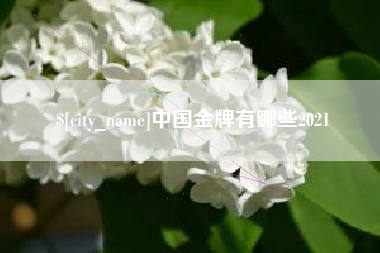 云南中国金牌有哪些2021