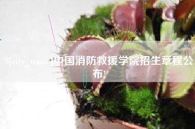 云南中国消防救援学院招生章程公布!