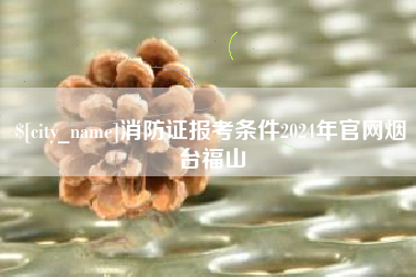 云南消防证报考条件2024年官网烟台福山